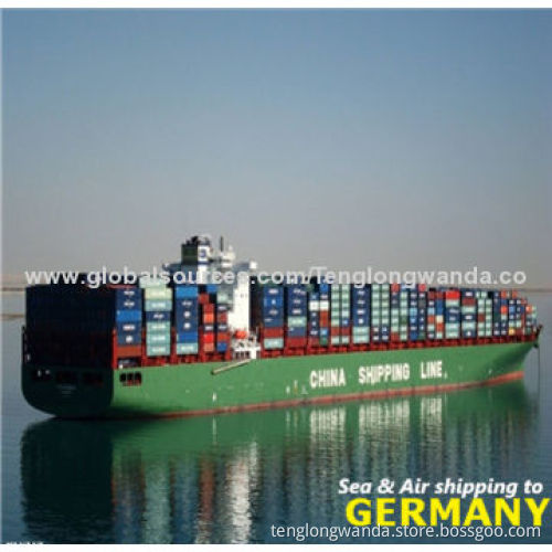 FCL/LCL sea cargo to Hamburg and Bremen in Germany from Shenzhen Shanghai